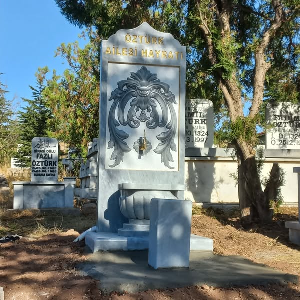 Afyonkarahisar'da Mermer Çeşme Montajı Yapıldı